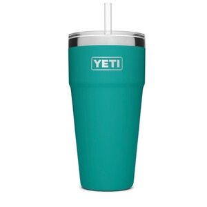 YETI Aquifer Blue Tumbler with Straw